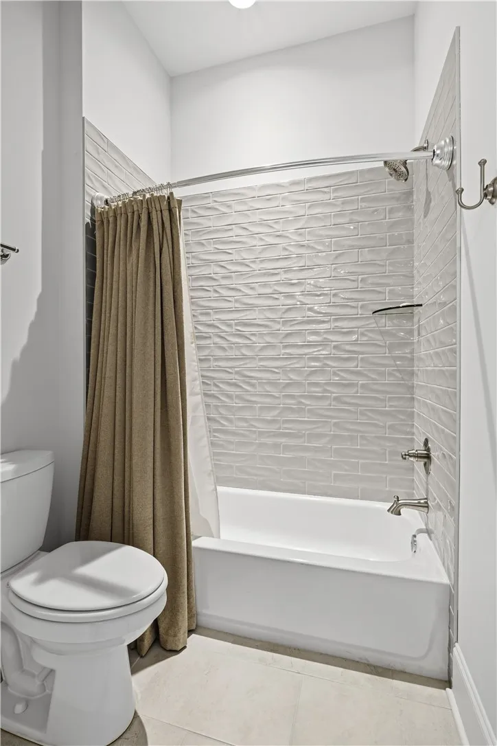 The separate tub and shower room allows the vanity area to be used privately and simultaneously.