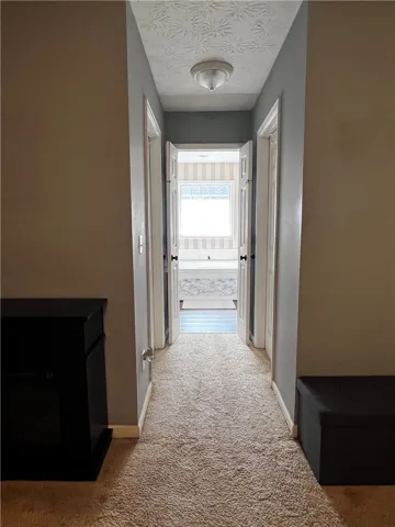 Double Walk-in Closets from then Primary Bedroom to the Bathroom