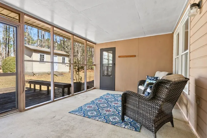 Screened porch