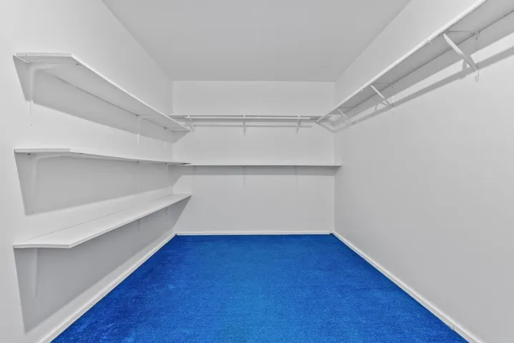 Large storage closet in bedroom 3