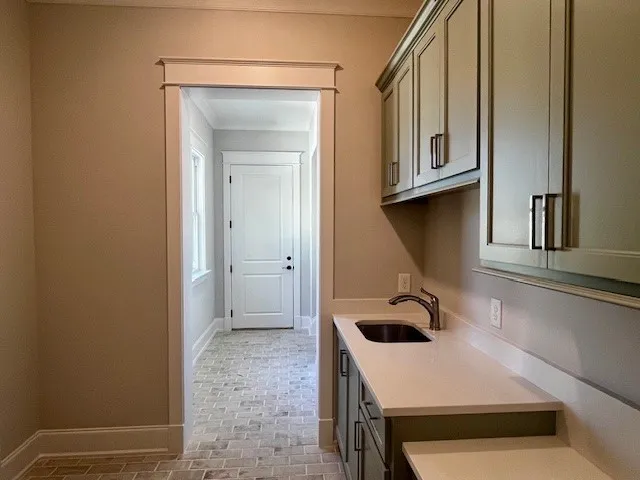 Garage Entry Into Laundry
