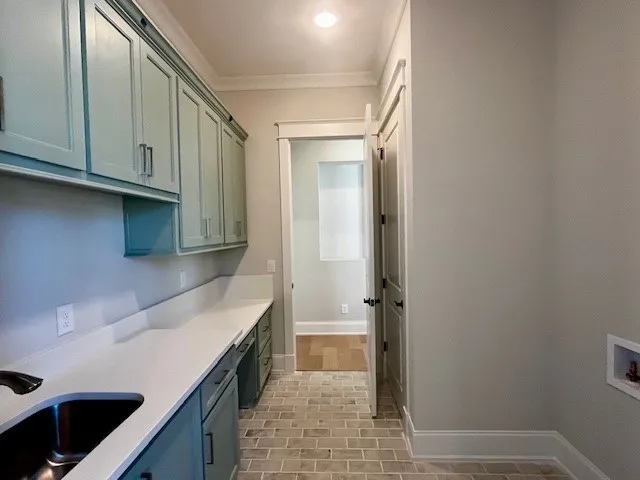 Upper & Lower Cabinetry W/ Sink