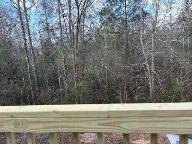 Balcony just off primary suite