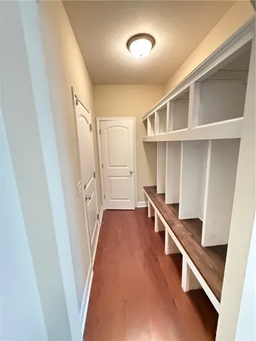 Hallway by garage entry