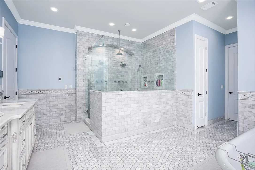 Primary Bathroom - walk-in shower