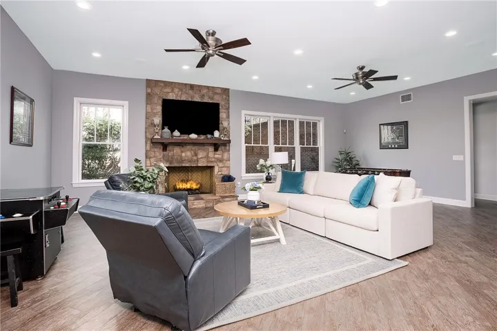 Basement Living Space