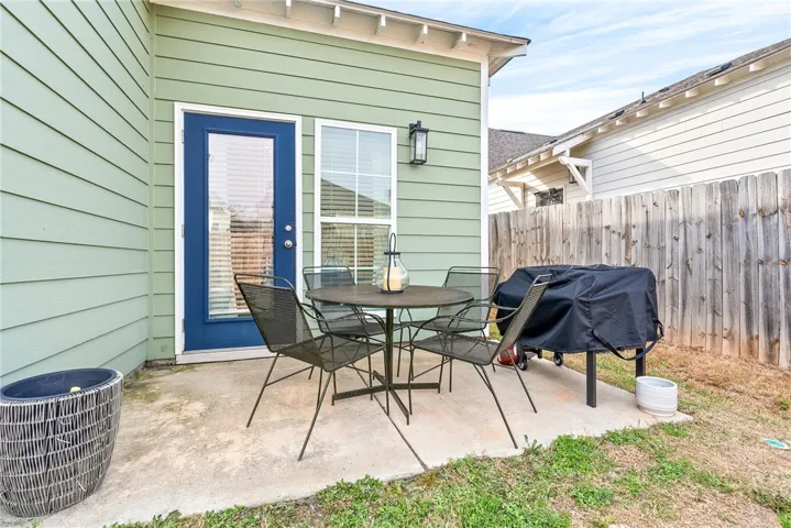 Manageable yard space for buyers wanting lower-maintenance living.