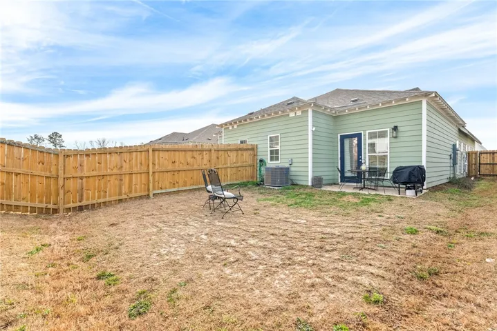Manageable yard space for buyers wanting lower-maintenance living.