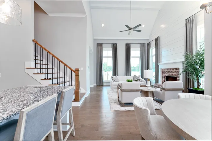 BRADFORD MODEL HOME MAIN LIVING AREA