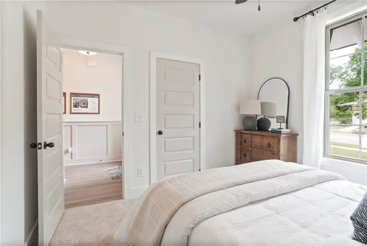 EXAMPLE OF completed and furnished interior townhome unit