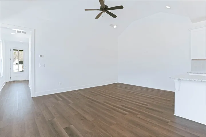 LVP throughout common areas - Example of a completed Exterior Unit Townhome