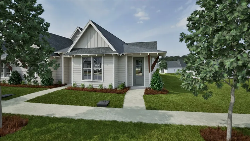 Lot 26 Firefly Townhome End Unit Rendering