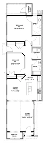 The duette 4C by Holland Homes LLC. All plans, pricing, and specifications are subject to change without notice.
