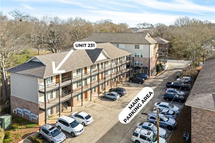 Parking and condo location