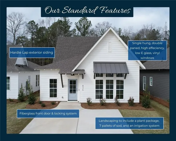 Northgate Standard Features - All plans, pricing and specifications are subject to change without notice.