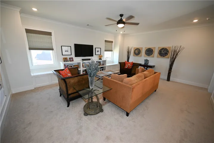 A spacious second living space.