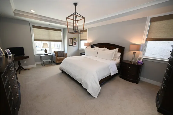 The grand primary suite!