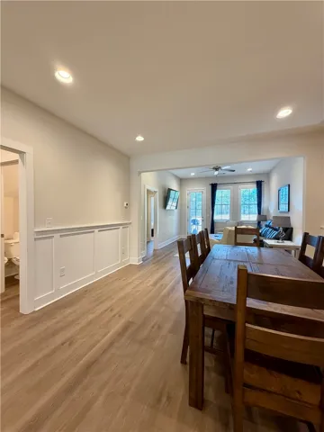 Separate dining room