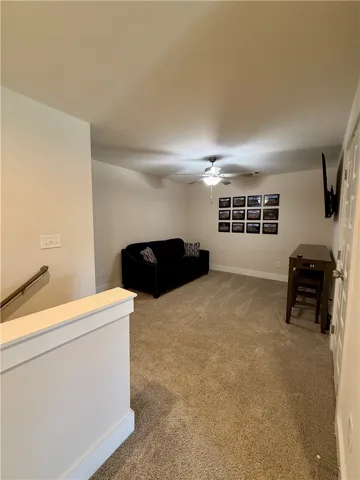 Loft at top of the stairs