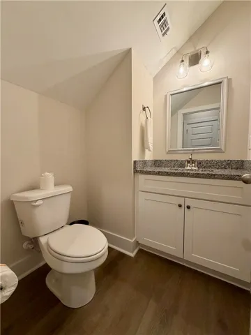 Main floor powder room