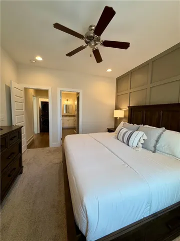 Primary bedroom suite