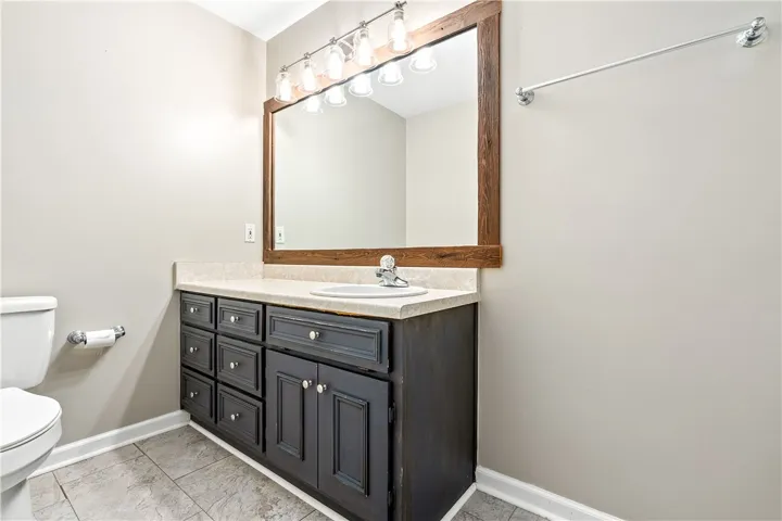 Large vanity connected to Primary bedroom All updated