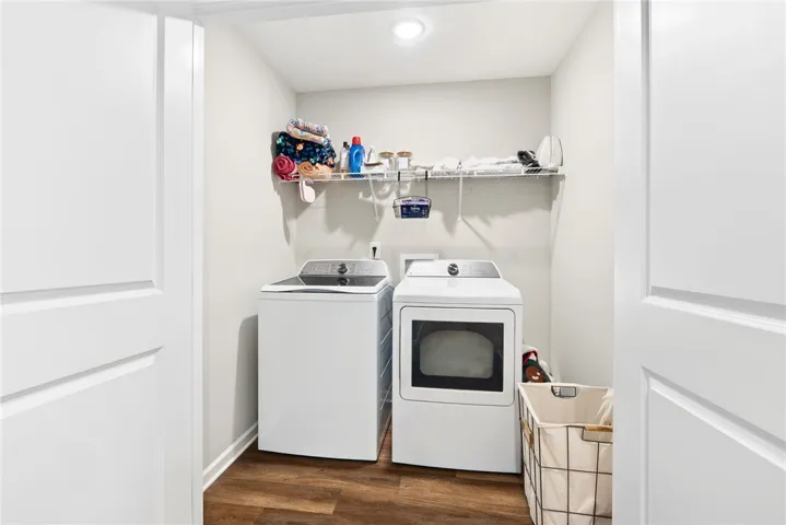 walk-in laundry convenient to all the bedrooms