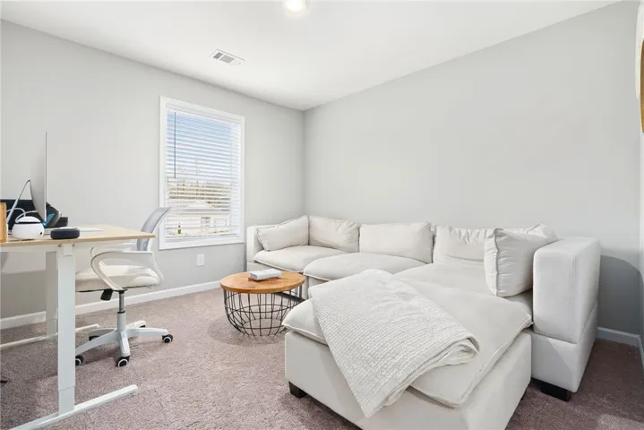 Fun bonus area perfect for extra lounge area, home office, gym, game area.