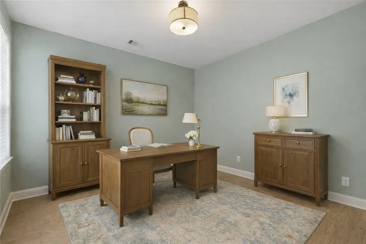 Virtually staged image.