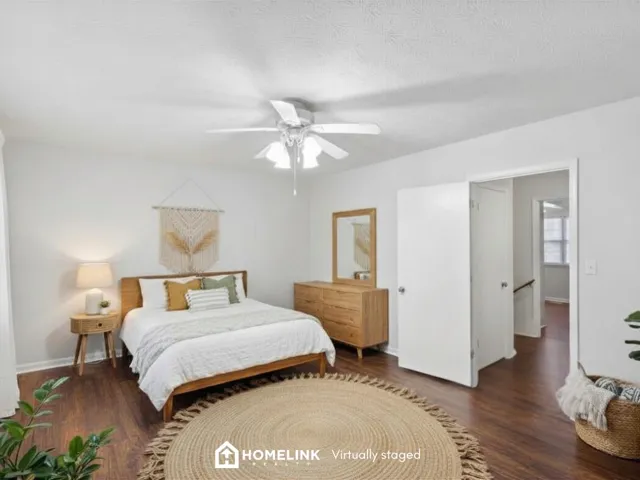 Primary Bedroom Virtually staged!