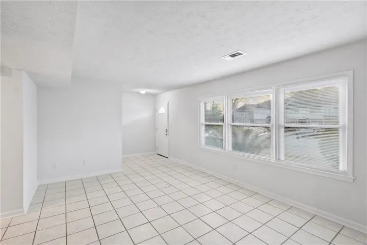 Living Room with large windows