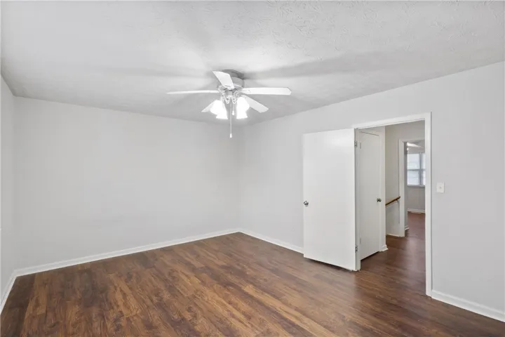 Primary Bedroom located on the front of house