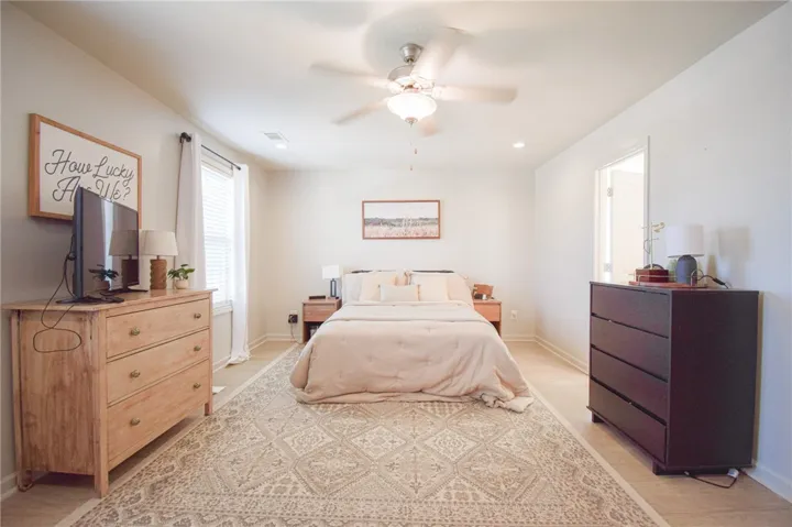 Master suite upstairs