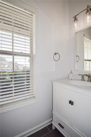 half bath downstairs