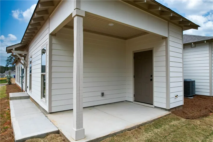 Example of exterior elevation of a completed Duette Plan