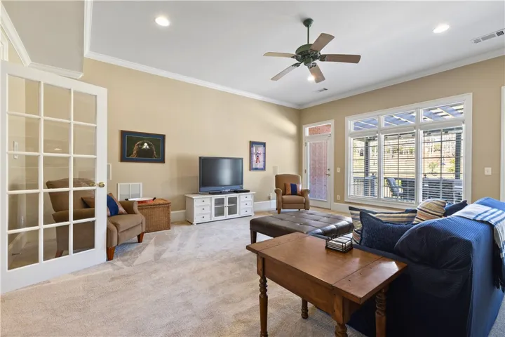 lower level living room
