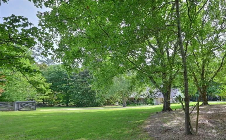 Set on beautiful acres.