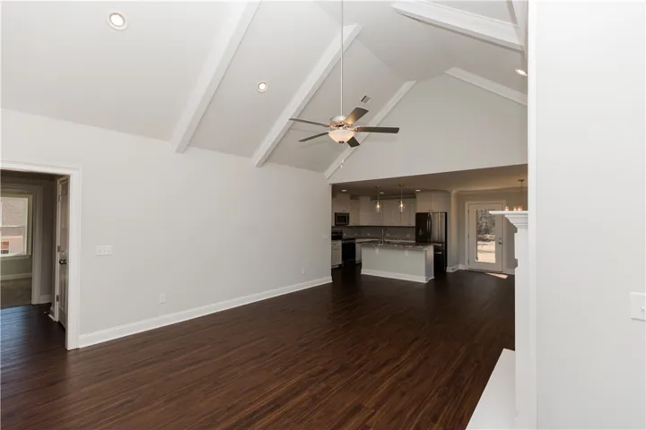 (ORIGINAL CONSTRUCTION PHOTOS)
Entry to living room