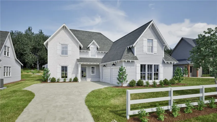 RENDERING of Auburn Farms Lot 58- Hattie B - All plans, pricing, and specifications are subject to change without notice.