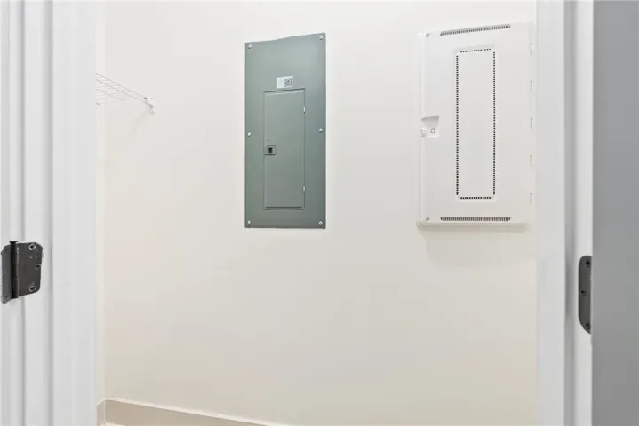 Laundry located on main level. Allows for full size washer / dryer.