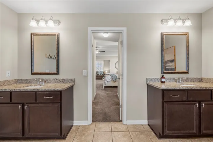 His and Her vanities