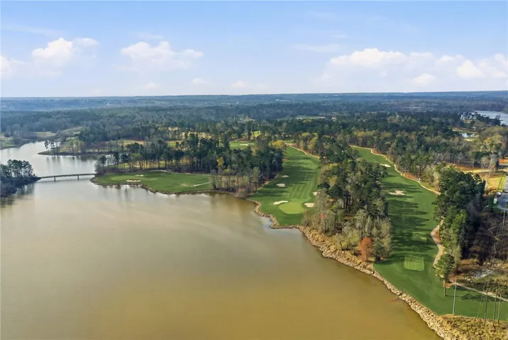 Drone Aerial of Robert Trent Jones Trail at Grand National