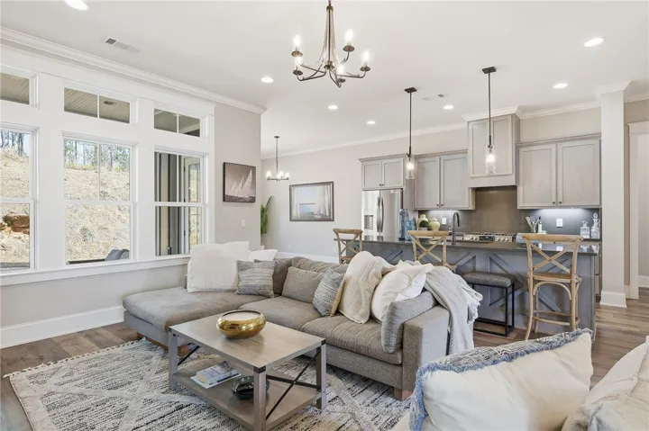 Living Room/Kitchen View
