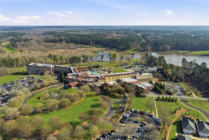 Drone Aerial of Auburn/Opelika Marriott Resort & Spa, Robert Trent Jones Trail at Grand National (2)