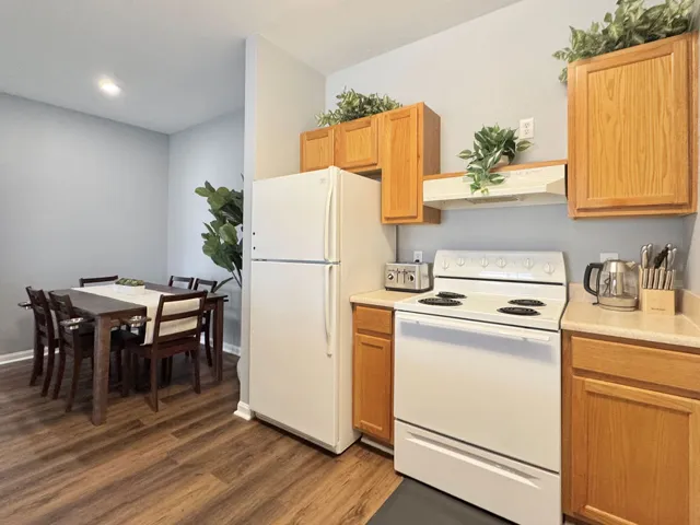 Kitchen view of Dining Area