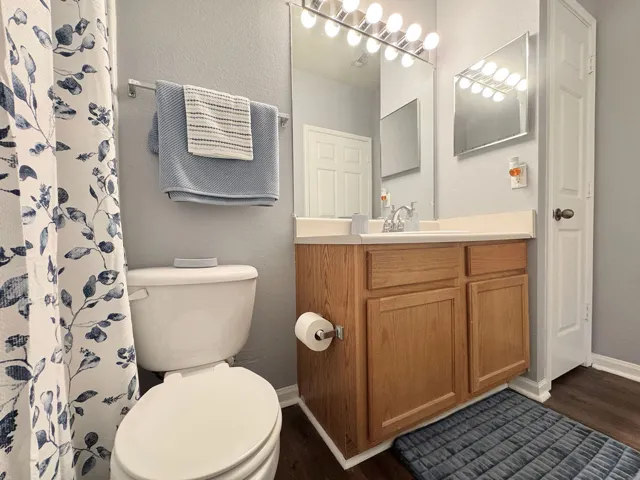 Bathroom 2 with linen closet