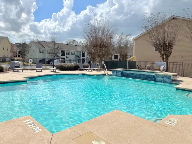 Resort-style pool is super close by