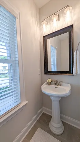 Half bath.