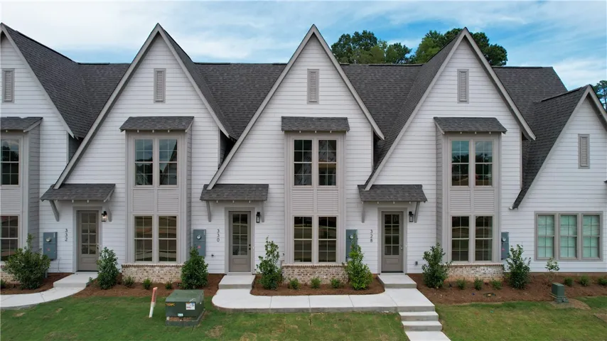 Example of a completed Northgate Townhome