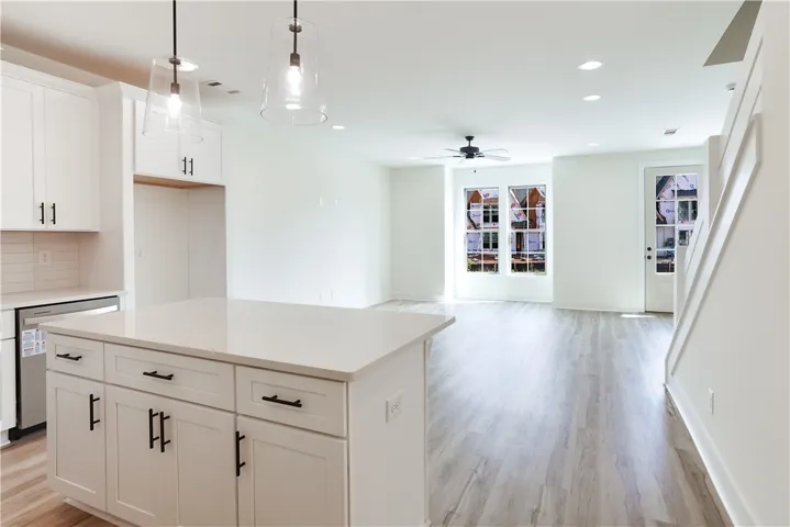Example of a completed Northgate Townhome
